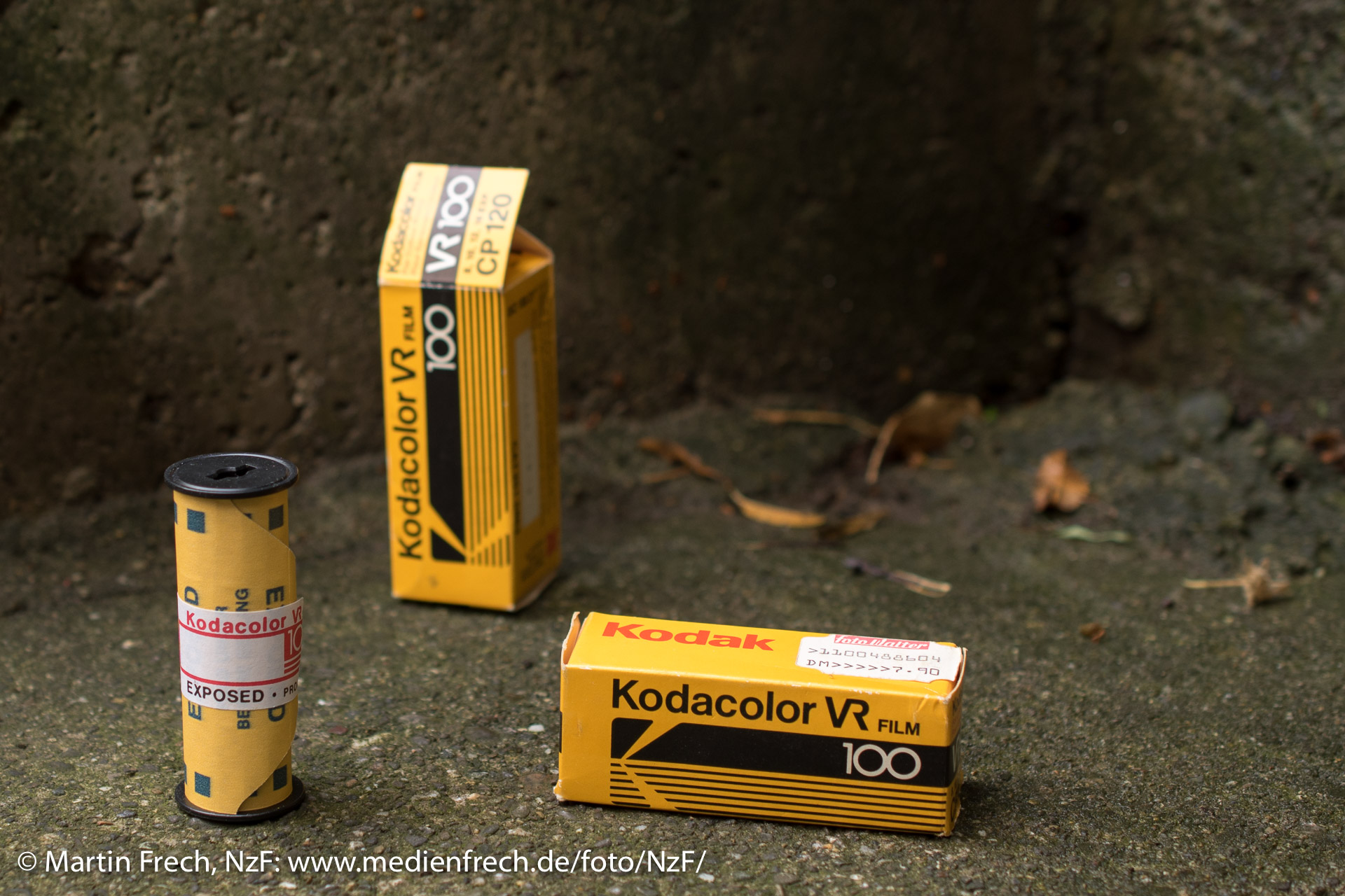 © Martin Frech: Kodak Kodacolor VR 100 aus den 1980er-Jahren.